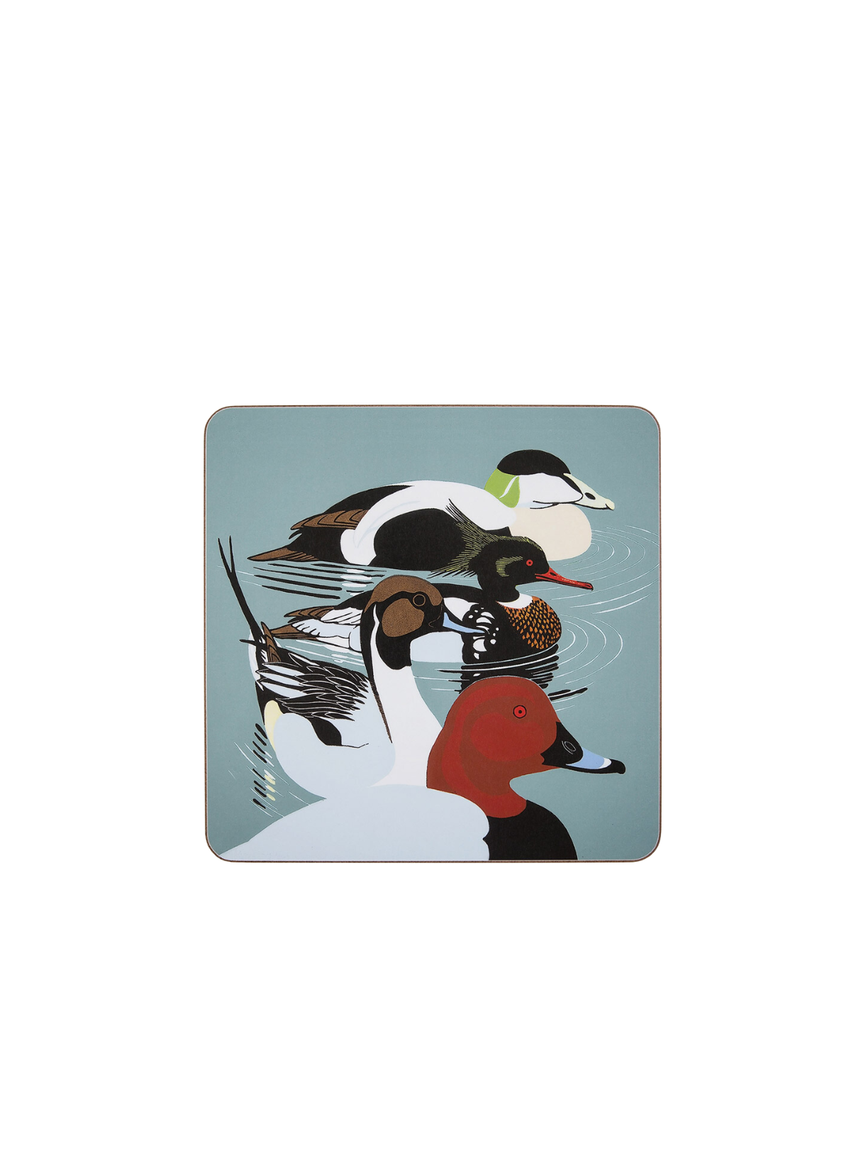 Four Ducks Coaster from Red Hare Publishing