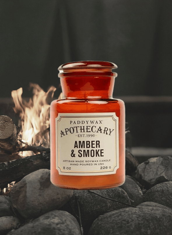 Apothecary Amber & Smoke Candle from Paddywax