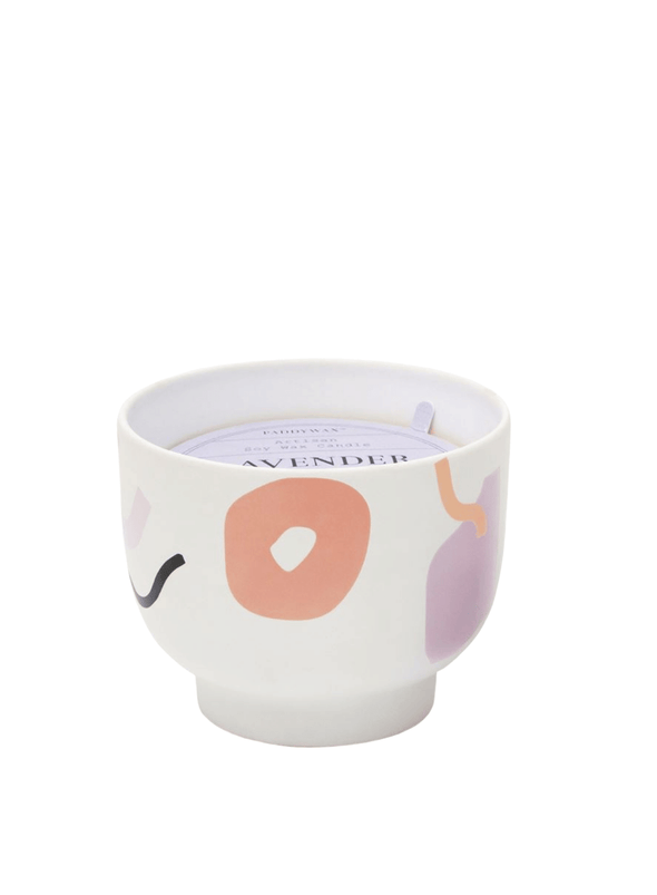 Wabi Sabi Lavender Mimosa Candle from Paddywax