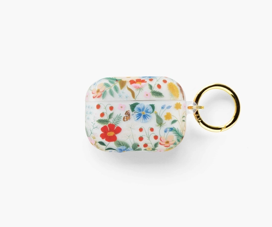 Strawberry Fields Pro AirPods Case from Rifle Paper Co.