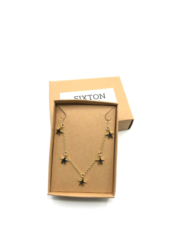 Celestial Night Star Necklace from Sixton