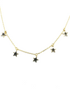 Celestial Night Star Necklace from Sixton